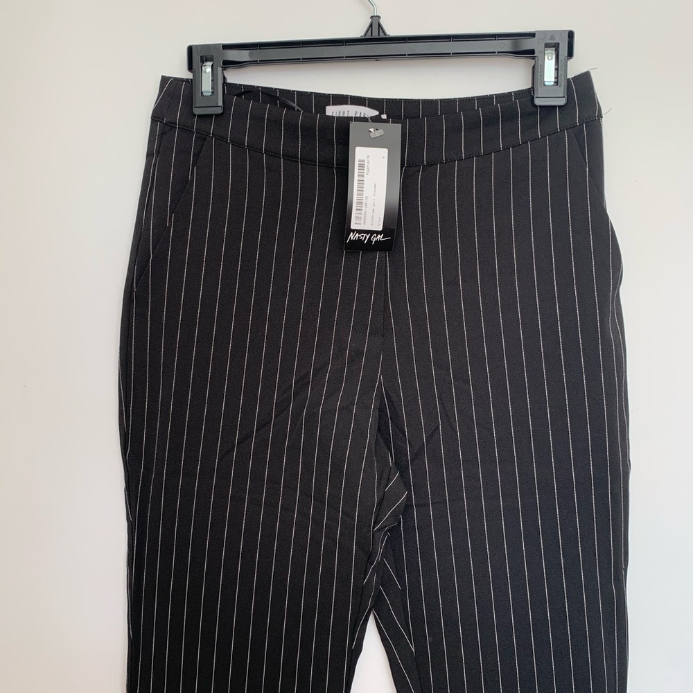 NastyGal pinstripe trouser